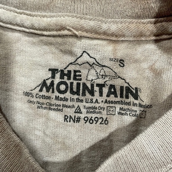 The Mountain Camel Graphic Tie Dye Unisex T-shirt - Picture 2 of 8